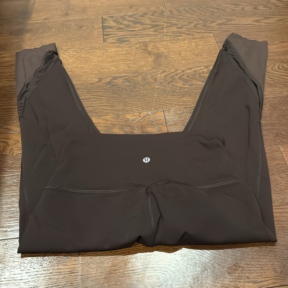 Lululemon. Brown, Align leggings. Worn less than a handful of times. - Picture 3 of 3